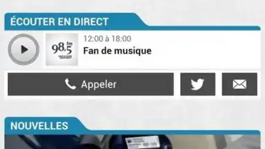 Cogeco Radio скриншот 2