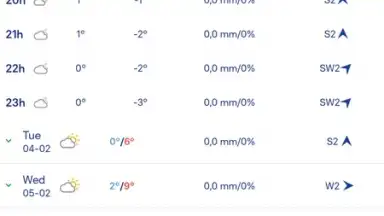 Buienradar скриншот 2