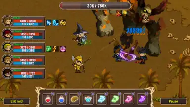 Epic Raiders - Old School RPG скриншот 6