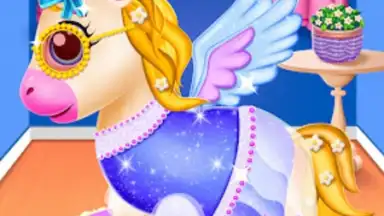 Magical Unicorn Girl Games скриншот 2