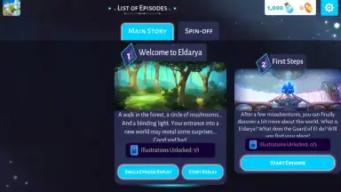 Eldarya скриншот 2