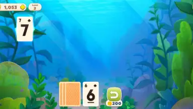 Undersea Solitaire Tripeaks скриншот 10