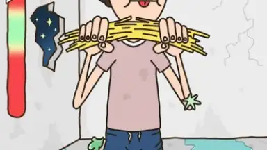 Игра про спагетти скриншот 9