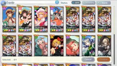 Touhou LostWord скриншот 8