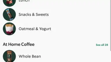 Starbucks скриншот 19