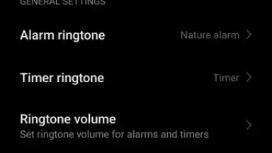 MIUI Clock скриншот 4