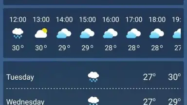Live Weather Forecast скриншот 2