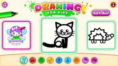Drawing for Kids! Coloring Children Games Toddlers скриншот 5