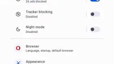 Opera Browser скриншот 4