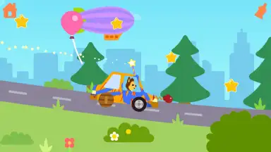Car game for kids and toddler скриншот 9