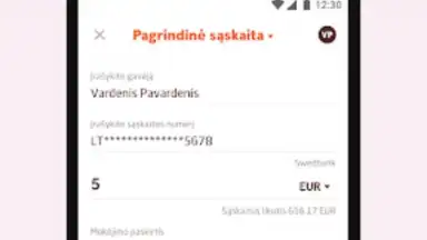 Swedbank скриншот 5