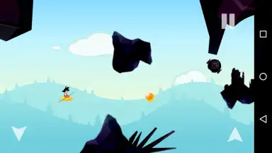 Fly Goku: Super adventurer скриншот 3