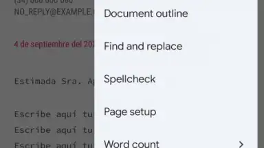 Google Docs скриншот 14