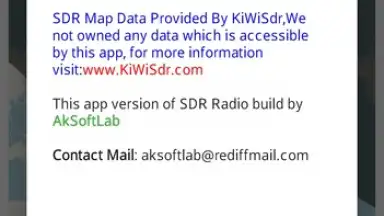 SDR Radio скриншот 1