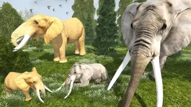 Wild Elephant Simulator скриншот 2