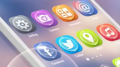 Clean GO Launcher Theme скриншот 5