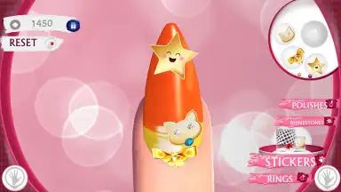 Cute Nail Art Designs Game 3D скриншот 3