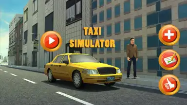 Taxi Driver 3D Simulator скриншот 1