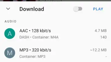 GetTube - YouTube Downloader скриншот 5