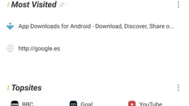 UC Browser скриншот 7