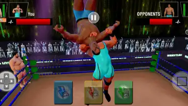 Tag Team Wrestling Games: Mega Cage Ring Fighting скриншот 2