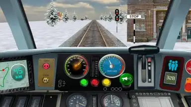 Симулятор вождения поезда скриншот 3