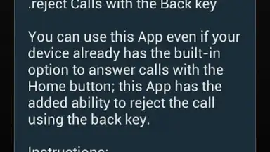 Answer Call Easy скриншот 1