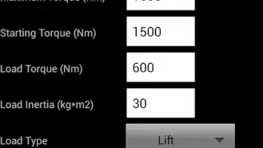 Motor Starting Time скриншот 2