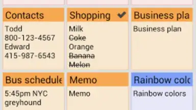 ColorNote Notepad скриншот 4
