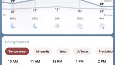 Breezy Weather скриншот 2