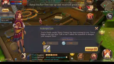 Starry Fantasy Online скриншот 4