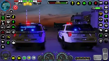 US Police Games Car Games 3D скриншот 4