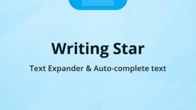Writing Star: Text Expander & Auto-complete text скриншот 9