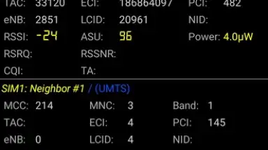Network Cell Info Lite скриншот 2
