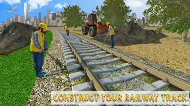 Train Station Construction Railway скриншот 5