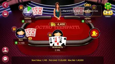 Teen Patti Octro скриншот 4