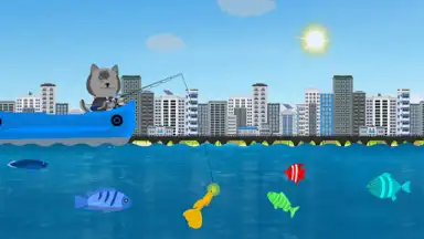 Cat Goes Fishing Simulator скриншот 2