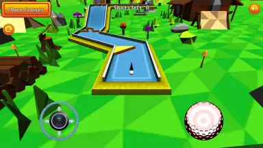 Mini Golf: Retro скриншот 4