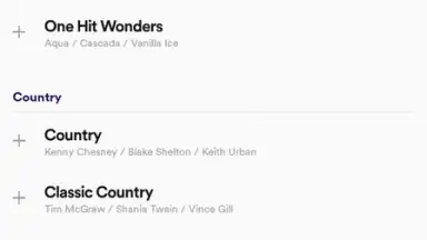 Spotify Stations скриншот 3