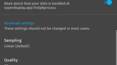 SuperDisplay - Virtual Monitor скриншот 14