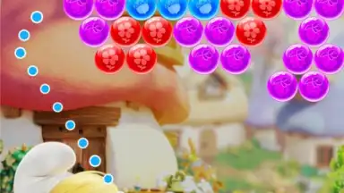 Smurfs Bubble Story скриншот 1