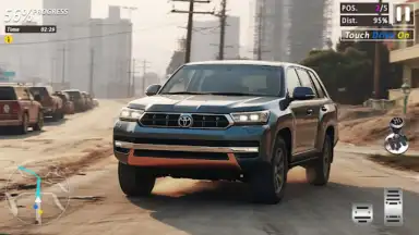Offroad Prado Driver Jeep Game скриншот 6