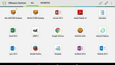 VMware Horizon Client скриншот 11