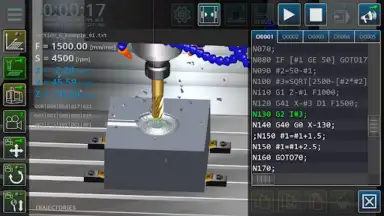 CNC Milling Simulator скриншот 3