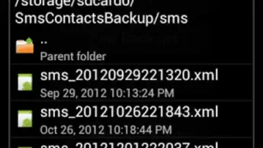 Super Backup: SMS and Contacts скриншот 2