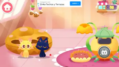Little Panda's Kitty World скриншот 1