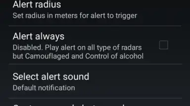 radares fijos y moviles скриншот 2