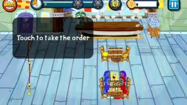 SpongeBob Diner Dash скриншот 1