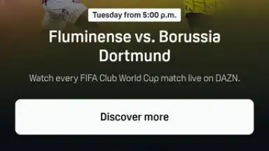 DAZN скриншот 3