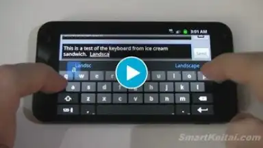 Ice Cream Sandwich Keyboard скриншот 1